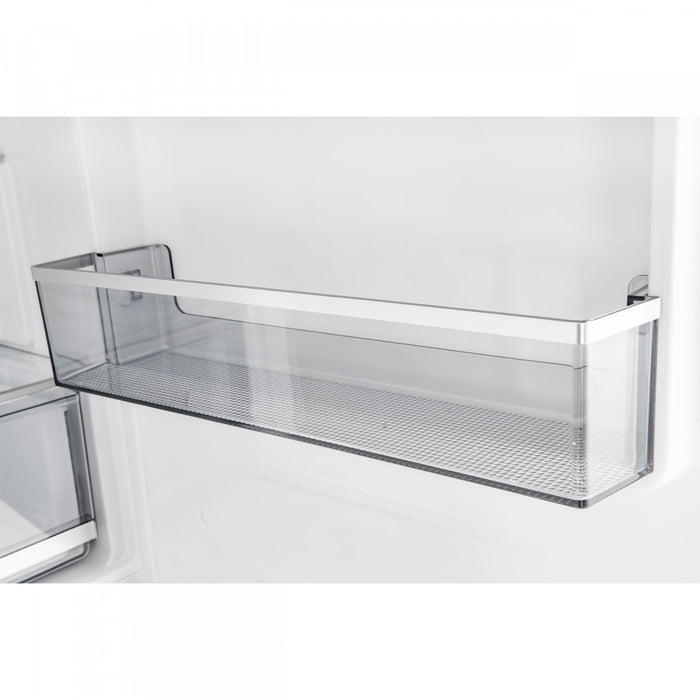 Forno Custodia 24\" Bottom Freezer, 10.3 cu.ft., Right Swing, Total No frost, White - FFFFD1766-24WHT-RS Refrigerator