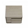 Horizon Modern 22" Nightstand in Whitewashed Oak (2-Drawer) - Set of 2 | Table de nuit Horizon Modern 56 cm en chene blanchi (2 tiroirs) – Lot de 2