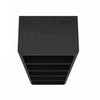 Rivington Modern 28" Open Bookcase in Black | Bibliotheque ouverte moderne Rivington 28" en noir