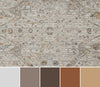 Margaux Traditional 8'10" x 12'7" Area Rug in Ivory Indoor Area Rug | Tapis Traditionnel Margaux 8'10" x 12'7" en Ivoire