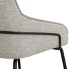 Thora Taupe Upholstered Accent Dining Chair (Set of 2) | Chaise d'appoint de salle a manger Thora rembourree taupe (ens. de 2)