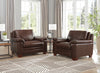 Hydeline Magnum Leather Chair - Brown|Fauteuil Magnum de Hydeline en cuir - brun