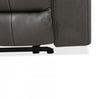 Marlow 37 in. Leather Match Power Glider Recliner with USB/USB-C - Charcoal | Fauteuil inclinable electrique a mouvement coulissant Marlow de 37 po en cuir assorti avec USB/USB-C - Charbon