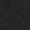Novara Contemporary 22" Nightstand in Black (2-Drawer) | Table de nuit contemporaine Novara 56 cm en noir (2 tiroirs)