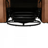 Bellamy 37 in. Leather Match Swivel Glider Recliner - Cognac | Fauteuil inclinable pivotant a mouvement coulissant Bellamy de 37 po en cuir assorti - Cognac