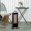 Outsunny Electric Patio Heater With Ultra-low Glare And 6 Heat Settings, 1200w Aluminium Alloy Frees|Outsunny Chauffe-terrasse Electrique Avec Eblouissement Ultra-faible Et 6 Reglages De Chaleur, Radia