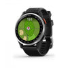 Garmin Approach S44 Amoled Golf Smartwatch - Gps, 43,000 Preloaded Courses | Silver Aluminum Bezel W|Montre Connectee De Golf Garmin Approach S44 Amoled - Gps, 43 000 Parcours Precharges | Lunette En A