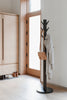 Umbra Modern Wood Flapper Coat Rack - Black and Walnut|Portemanteau moderne Flapper de Umbra en bois - noir et noyer