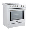 Forno Leonardo Espresso 30" Slide-In Induction Range, White -FFSIN0982-30WHT | Cuisiniere a induction encastrable Leonardo Espresso de 30 po, blanche – FFSIN0982-30WHT