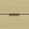 Olivia Manhattan Modern 71" Dresser in Natural Oak (6-Drawer) | Commode Olivia Manhattan Moderne 71" en chene naturel (6 tiroirs)