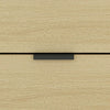 Grace Modern 54" Office Desk in Natural Oak (2-Drawer) | Bureau moderne Grace 54" en chene naturel (2 tiroirs)