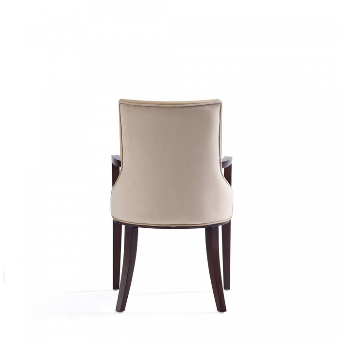 Shubert Modern 8-Piece Dining Chair Set in Tan