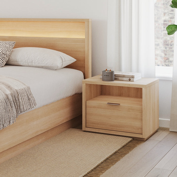 1-Drawer Modern Nightstand