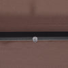 Costway 10ft Patio Solar Umbrella LED Patio Market Steel Tilt w/ Crank Outdoor Tan
