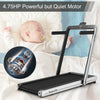 Superfit 4.75hp 2 In 1 Folding Treadmill W/remote App Control
