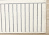 Forte White Grey Curved Arches Indoor Area Rug - 4'7" x 6'7"|Carpette Forte blanche et grise à motif d’arches courbées pour l’intérieur - 4 pi 7 po x 6 pi 7 po