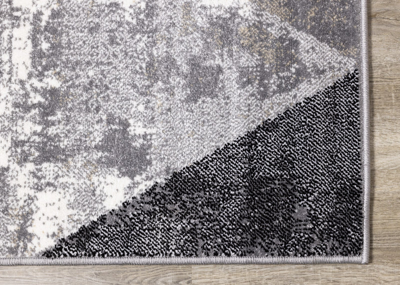 Covington Distressed Triangles Area Rug - 6'7\" x 9'10\"