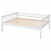 Brady Solid Wood Convertible Full Bunk Bed With Drawers - White Lit Superpose Convertible Brady En Bois Massif, Taille Double, Avec Tiroirs - Blanc
