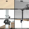 Costway 11' Patio Cantilever Offset Umbrella 360 degrees Rotation Aluminum Tilt Beige