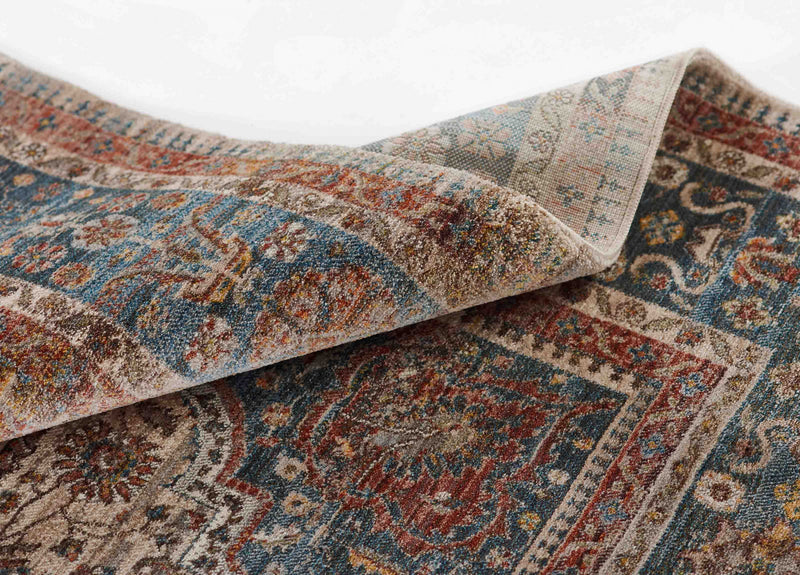 Irina Traditional 9'0\" x Area Rug in Multi Indoor Area Rug