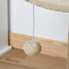Pawhut Small Cat Tree With Scratching Post, Perch, Toy Ball, Cat Tower For Indoor Cats - 16" X 16" X|Pawhut Petit Arbre A Chat Avec Griffoir, Perchoir, Boule De Jouet, Tour De Chat Pour Chats D'interie