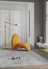 Manhattan Comfort Moma Wool Blend Accent Chair - Yellow|Fauteuil d’appoint Moma de Manhattan Comfort en mélange de laine - jaune