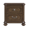 Ambrose Bedside 2-Drawer Nightstand, 28"W x 29"H – Brown | Table de nuit Ambrose de 28 po (L) x 29 po (H) à 2 tiroirs - brune