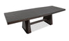 Arden Dining Extension Table with Trestle Base, 84-108"W - Espresso Brown | Table de salle à manger Arden avec rallonge de 84 po à 108 po (L) et base à tréteaux - brun espresso