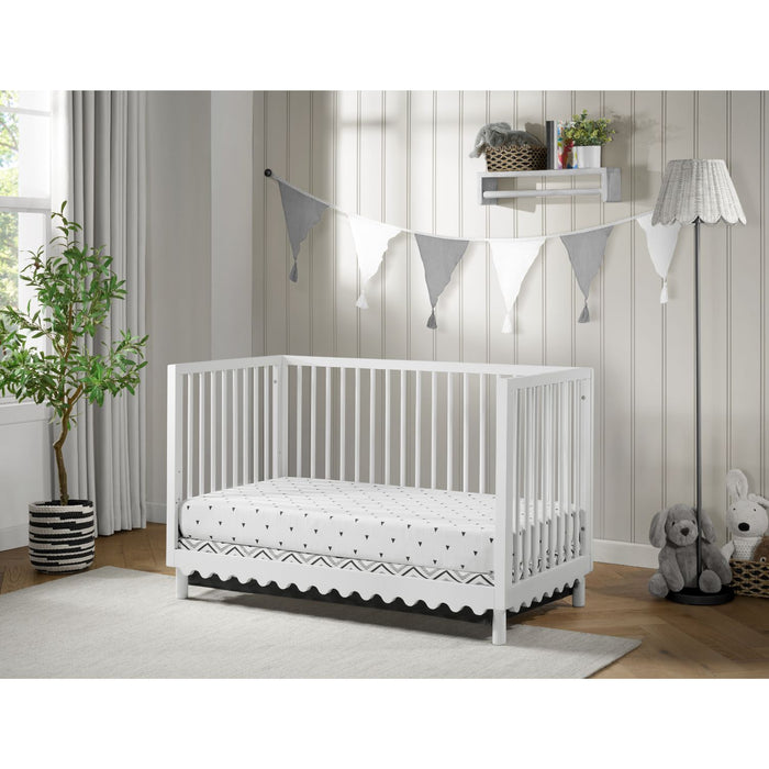 Aubrey Convertible Crib – White