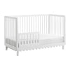 Aubrey Convertible Crib/Toddler Bed Pkg - White