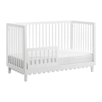 Aubrey Convertible Crib/Toddler Bed Pkg - White