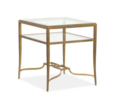 Avondale 22" End Table - Burnished Brass | Table de bout Avondale de 22 po - laiton poli