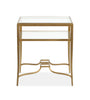 Avondale 22" End Table - Burnished Brass | Table de bout Avondale de 22 po - laiton poli