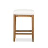 Betton 16" Stool with Wood Legs - Belgian Wheat | Tabouret Betton de 16 po avec pattes en bois - blé belge