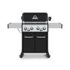 Broil King Baron™ 490 Pro Natural Gas Grill with Side Burner & Rear Rotisserie Burner in Black - 875247