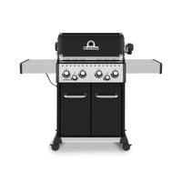 Broil King Baron™ 490 Pro Natural Gas Grill with Side Burner & Rear Rotisserie Burner in Black - 875247