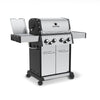 Broil King Baron™ S 490 Pro IR Natural Gas Grill with Infrared Side Burner & Rear Rotisserie Burner - 875947|Gril à gaz naturel BaronMC S 490 PRO IR de Broil King avec brûleur latéral à infrarouge et brûleur arrière de rôtisserie - 875947