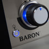 Broil King Baron™ S 490 Pro IR Natural Gas Grill with Infrared Side Burner & Rear Rotisserie Burner - 875947|Gril à gaz naturel BaronMC S 490 PRO IR de Broil King avec brûleur latéral à infrarouge et brûleur arrière de rôtisserie - 875947
