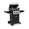 Broil King Monarch™ 390 Propane Gas Grill with Side Burner & Rear Rotisserie Burner - 834284|Gril à gaz propane MonarchMC 390 de Broil King avec brûleur latéral et brûleur arrière de rôtisserie - 834284