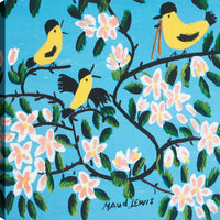 Yellow Birds Canvas Wall Art - 21