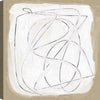 Beige Abstract Canvas Wall Art – 21" x 21" | Œuvre d’art murale « Beige Abstract » sur toile - 21 po x 21 po