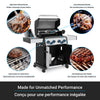 Broil King Baron S 490 Pro IR 4-Burner 40,000-BTU Natural Gas BBQ - 677347 Grill | Broil King Baron S 490 Pro IR 4-bruleurs 40 000 BTU Barbecue a gaz naturel - 677347