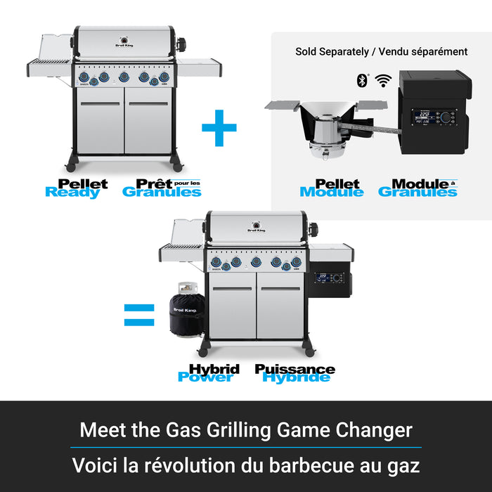 Broil King Baron S 490 Pro IR 4-Burner 40,000-BTU Natural Gas BBQ - 677347 Grill