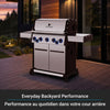 Broil King Baron S 490 Pro IR 4-Burner 40,000-BTU Natural Gas BBQ - 677347 Grill | Broil King Baron S 490 Pro IR 4-bruleurs 40 000 BTU Barbecue a gaz naturel - 677347