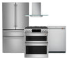 Café 4-Piece Kitchen Appliance Package – Stainless Steel 