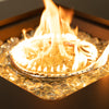 Deko Living Outdoor Propane Fire Table with Ice Bucket |Foyer-table à gaz propane Deko Living pour l’extérieur avec bac à glaçons