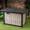 Deko Living Outdoor Propane Fire Table with Ice Bucket |Foyer-table à gaz propane Deko Living pour l’extérieur avec bac à glaçons