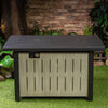 Deko Living Outdoor Propane Fire Table with Ice Bucket |Foyer-table à gaz propane Deko Living pour l’extérieur avec bac à glaçons