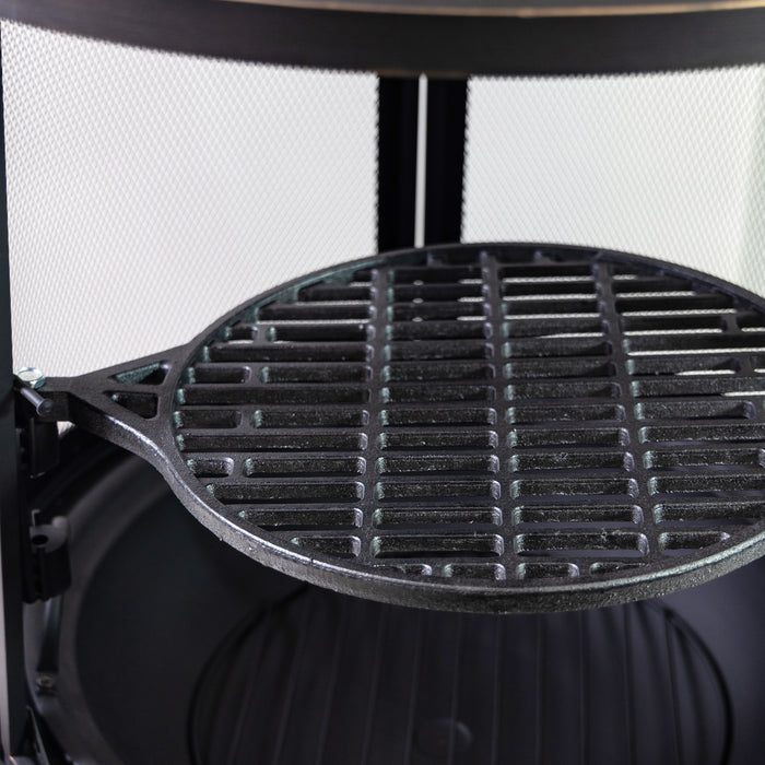 Deko Living Metal Wood Burner Chimney Fire Pit