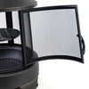 Deko Living Metal Wood Burner Chimney Fire Pit|Foyer extérieur au bois Deko Living en métal avec cheminée